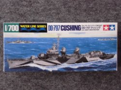 画像1: タミヤ 1/700 WLシリーズ No.907 アメリカ海軍 駆逐艦 ＤＤ797 クッシング