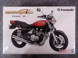 画像1: アオシマ 1/12 ザ バイクシリーズ No.30 カワサキ ZR400C ZEPHYRχ '09