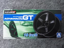 画像1: アオシマ 1/24 ザ チューンドパーツシリーズ  No.35 アドバンレーシング ＧＴ １９インチ