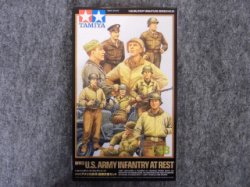 画像1: タミヤ 1/48 ＭＭシリーズ No.32552 WWII アメリカ歩兵前線休息セット