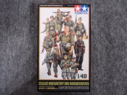 画像1: タミヤ 1/48 ＭＭシリーズ No.32530 WWII ドイツ歩兵行軍セット