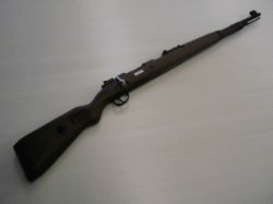 画像2: （１８歳以上用）DOUBLE BELL エアーライフル モーゼル kar98K リアルウッドver