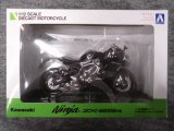 アオシマ 1/12 完成品バイクシリーズ KAWASAKI Ninja ZX-25R メタリックスパークブラック
