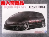アオシマ 1/24 ザ チューンドカーシリーズ No.96 ブラックマフィア TCR11W エスティマ '98 (トヨタ)