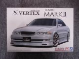 アオシマ 1/24 ザ チューンドカーシリーズ No.54 ＶＥＲＴＥＸ JZX100 マークII ツアラーＶ'９８(トヨタ)