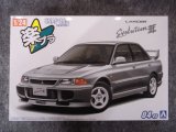 アオシマ 1/24 ザ スナップキット No.04-QS CE9A ランサーGSRエボリューションIII 1995 クイーンズシルバー