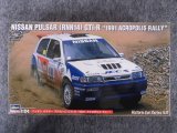 ハセガワ 1/24 ヒストリックカーシリーズ No.53 ニッサン パルサー （RNN14） GTI-R “1991 アクロポリス ラリー”