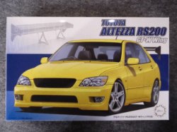 画像2: フジミ 1/24 インチアップシリーズ NoID335 アルテッツァ RS200(GT・Wウィング付き)
