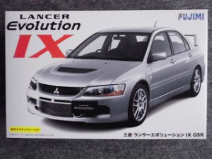 画像1: フジミ 1/24 インチアップシリーズ No.ID-107 三菱 ランサーエヴォリューション IX ＧＳＲ (1)