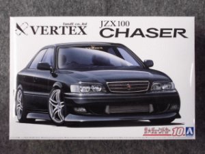 画像1: アオシマ 1/24 ザ チューンドカーシリーズ No.10 VERTEX JZX100 チェイサー ツアラーＶ '９８ (トヨタ) (1)