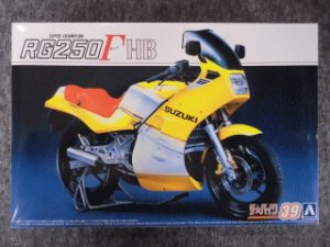 画像1: アオシマ 1/12 ザ バイクシリーズ No.39 スズキ GJ21A RG250 HBΓ '84 (1)
