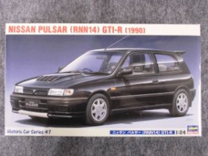 画像1: ハセガワ 1/24 ヒストリックカーシリーズ No.47 ニッサン パルサー（RNN14）GTI-R (1)