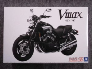 画像1: アオシマ 1/12 ザ バイクシリーズ No.07 ヤマハ ４Ｃ４ Ｖｍａｘ'07 (1)