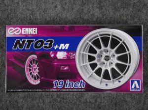 画像1: アオシマ 1/24 ザ チューンドパーツシリーズ No.59 エンケイ ＮＴ０３＋Ｍ １９インチ (1)