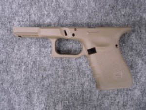 画像1: ＧＵＡＲＤＥＲ  マルイＧ１９ Gen.4 リアル刻印入りフレーム ＵＳＡ刻印(FDE) (1)