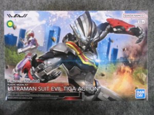 画像1: Figure-rise Standard ＵＬＴＲＡＭＡＮ ＳＵＩＴ EVIL TIGA -ACTION- (1)