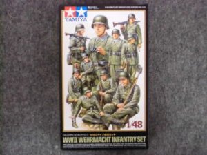 画像1: タミヤ 1/48 ＭＭシリーズ No.32602 WWII ドイツ歩兵セット (1)