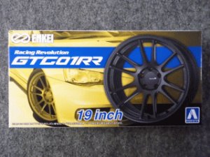 画像1: アオシマ 1/24 ザ チューンドパーツシリーズ  No.36 エンケイ ＧＴＣ０１ＲＲ １９インチ (1)