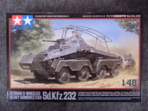 画像1: タミヤ 1/48 ＭＭシリーズ No.32574 ドイツ 8輪重装甲車 Sd.Kfz.232 (1)