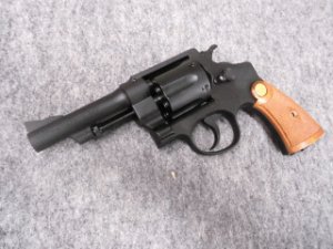 画像1: （１８歳以上用）タナカ ガスガン  Ｓ＆Ｗ Ｍ１９１７ ４インチ ＨＷ (1)