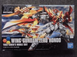 画像1: バンダイ 1/144 HGBFシリーズ No.033 ウイングガンダムゼロ炎 (1)