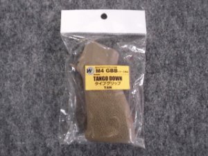 画像1: ＷＥ Ｍ４ＧＢＢ対応 タンゴダウングリップ TAN (1)