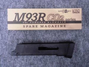 画像1: ＫＳＣ ガスガン Ｍ９３Ｒ セカンドバージョン (CO2) 用  スペアマガジン装弾数３６発 (1)