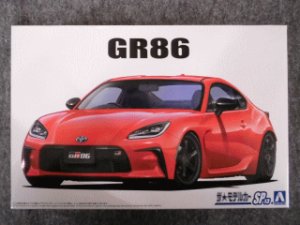 画像1: アオシマ 1/24 ザ モデルカーシリーズ No.SP13 トヨタ ＺＮ８ ＧＲ８６ '21 カスタムホイール (1)