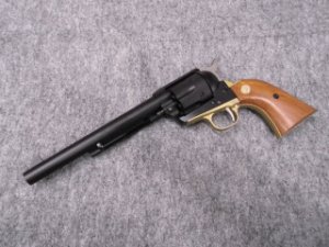 画像1: (１０歳以上用)マルイ エアリボルバープロ ＳＡＡ.４５ キャバルリー 7 1/2インチ カスタム BK (1)