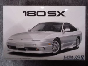 画像1: アオシマ 1/24 ザ モデルカーシリーズ No.26 ニッサン RPS13 180SX TYPE X '96 (1)