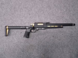 画像1: （１８歳以上用）マルイ エアーライフル VSR-ONE ゴールドエディション (1)