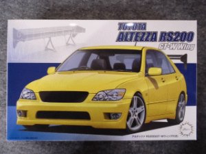 画像2: フジミ 1/24 インチアップシリーズ NoID335 アルテッツァ RS200(GT・Wウィング付き) (2)