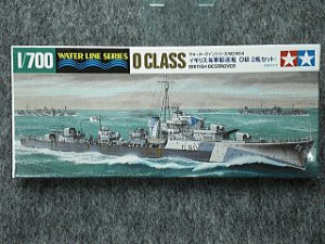 画像1: タミヤ 1/700 WLシリーズ No.904 イギリス海軍 駆逐艦 Ｏ級（２艦セット） (1)