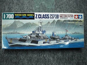 画像1: タミヤ 1/700 WLシリーズ No.908 ドイツ海軍 駆逐艦Ｚ級 Ｚ３７-３９ バルハラ改修２艦セット (1)