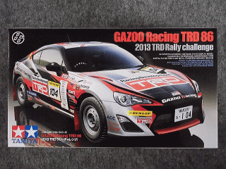 タミヤ 1/24 スポーツカーシリーズ No.337 ＧＡＺＯＯ Ｒａｃｉｎｇ ＴＲＤ ８６(２０１３ ＴＲＤ ラリーチャレンジ） - ＨＯＢＢＹ  ＳＨＯＰ キッズドラゴン